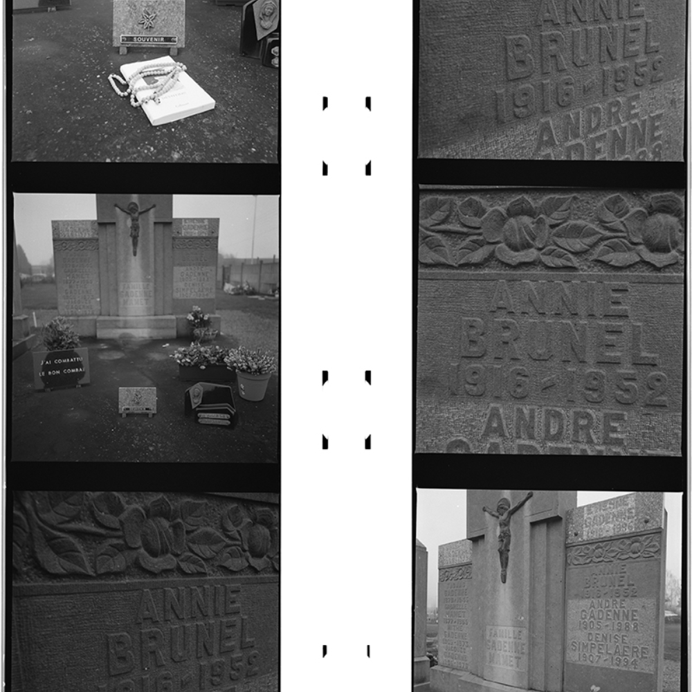 Émilie Danchin, She was there, séries de photographies, performance, Gondecourt