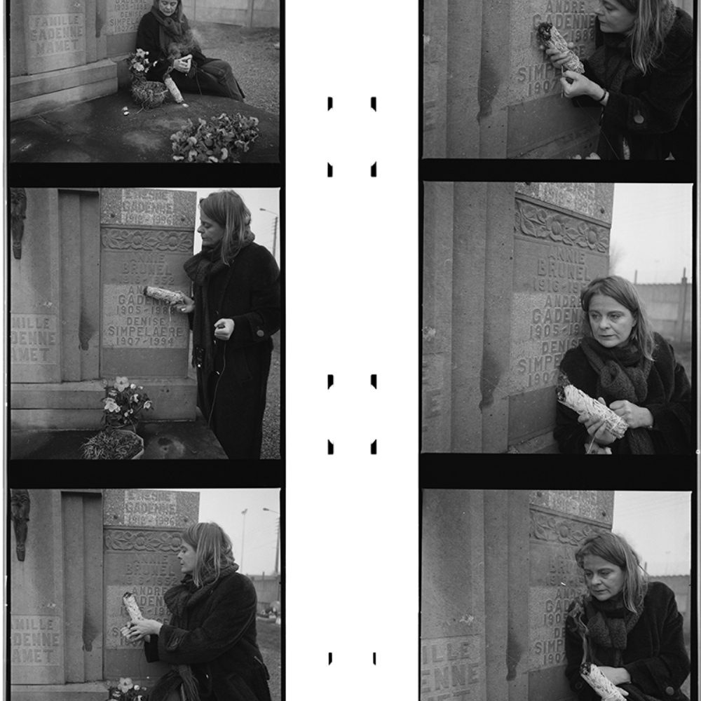 Émilie Danchin, She was there, séries de photographies, performance, Gondecourt