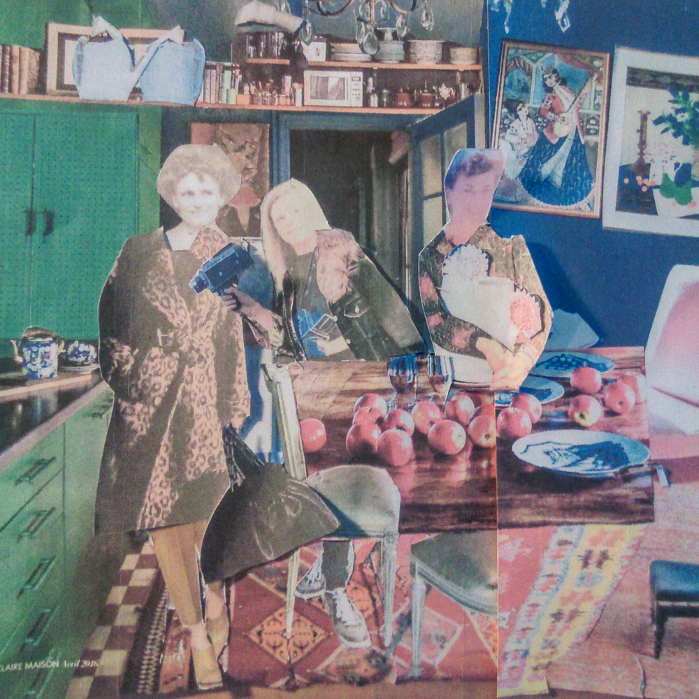 Émilie Danchin, Dreamscaping, collage thérapeutique