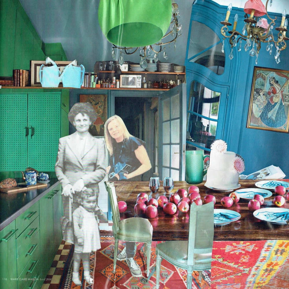 Émilie Danchin, Dreamscaping, collage thérapeutique